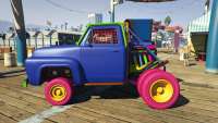 Vapid Nightmare Slamvan vue de côté Vapid Nightmare Slamvan vue de côté