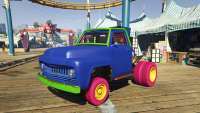 Vapid Nightmare Slamvan vue de face Vapid Nightmare Slamvan vue de face