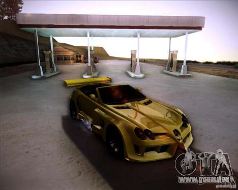 Mercedes-Benz SLR-Mclaren 722 Cabrio Tuned pour GTA San Andreas