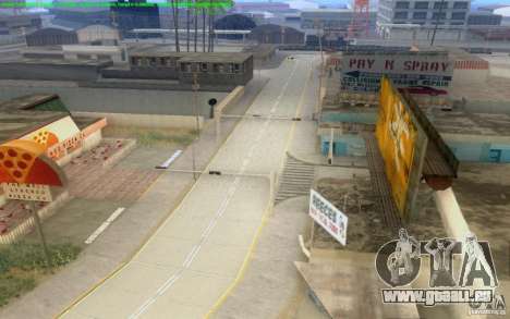Konkrete Straßen von Los Santos Beta für GTA San Andreas