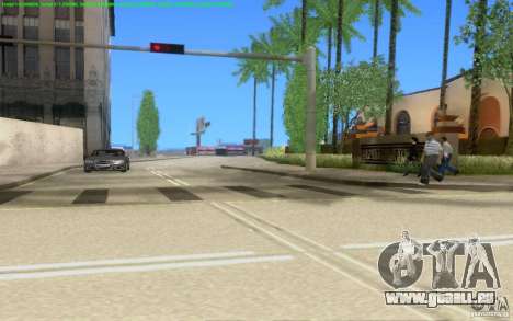 Konkrete Straßen von Los Santos Beta für GTA San Andreas