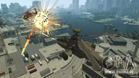Boeing AH-64 Longbow Apache v1.1 pour GTA 4