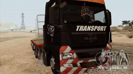 MAN TGX 8x4 pour GTA San Andreas