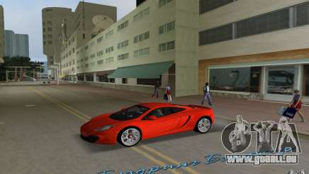 Mclaren MP4-12C für GTA Vice City