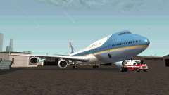 Boeing-747-400 Airforce one für GTA San Andreas