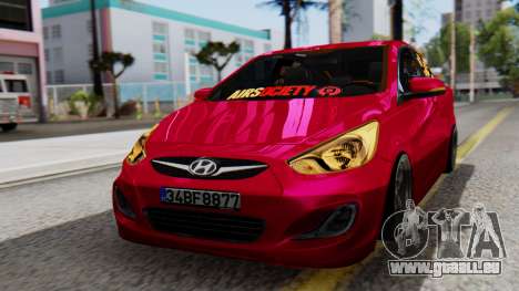Hyundai Accent Blue pour GTA San Andreas