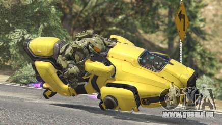 Sci-Fi Hover Bike 1.1b für GTA 5