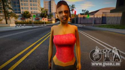CJ Girlfriends Barefeet - copgrl3 für GTA San Andreas