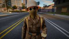 Soldat allemand (Afrique) V2 de Call of Duty 2 pour GTA San Andreas