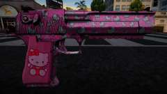 HELLO KITTY DEAGLE pour GTA San Andreas