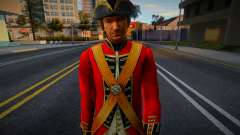 Marines anglais (18ème siècle) v15 pour GTA San Andreas