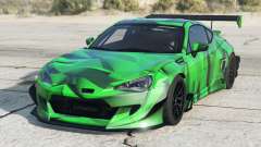 Subaru BRZ Rocket Bunny Dark Pastel Green für GTA 5